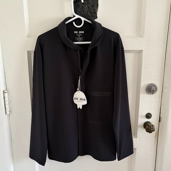 Imperfects Exodus Shepherds Shirt | Mens Large | Black/Obsidian | NWT - Picture 1 of 3